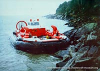 AP1-88 hovercraft with the Canadian Coastguard